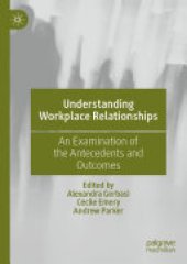 book Understanding Workplace Relationships: An Examination of the Antecedents and Outcomes