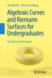 book Algebraic Curves and Riemann Surfaces for Undergraduates: The Theory of the Donut