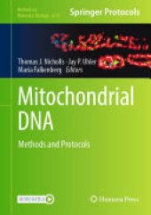 book Mitochondrial DNA: Methods and Protocols