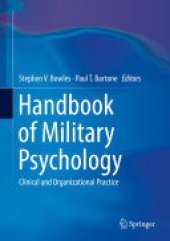 book Handbook of Military Psychology: Clinical and Organizational Practice