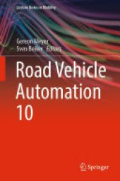 book Road Vehicle Automation 10