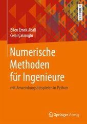 book Numerische Methoden für Ingenieure: mit Anwendungsbeispielen in Python