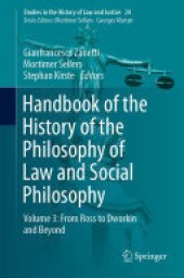 book Handbook of the History of the Philosophy of Law and Social Philosophy: Volume 3: From Ross to Dworkin and Beyond