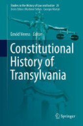 book Constitutional History of Transylvania