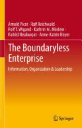 book The Boundaryless Enterprise: Information, Organization & Leadership