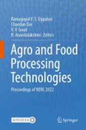 book Agro and Food Processing Technologies: Proceedings of NERC 2022