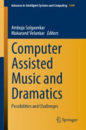 book Computer Assisted Music and Dramatics: Possibilities and Challenges