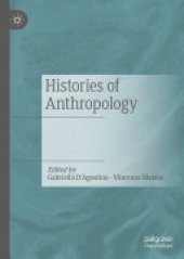 book Histories of Anthropology