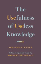 book The Usefulness of Useless Knowledge