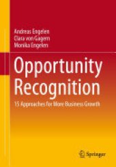 book Opportunity Recognition: 15 Approaches for More Business Growth