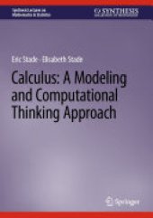 book Calculus: A Modeling and Computational Thinking Approach