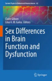 book Sex Differences in Brain Function and Dysfunction