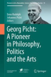 book Georg Picht: A Pioneer in Philosophy, Politics and the Arts