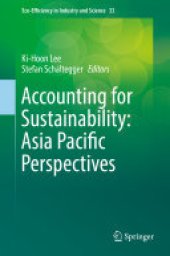 book Accounting for Sustainability: Asia Pacific Perspectives