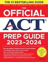 book The Official ACT Prep Guide 2023-2024, (Book + Online Course)