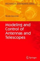 book Modeling and Control of Antennas and Telescopes