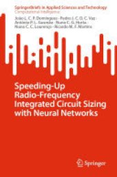 book Speeding-Up Radio-Frequency Integrated Circuit Sizing with Neural Networks