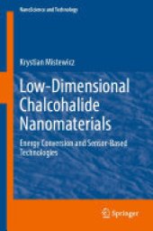 book Low-Dimensional Chalcohalide Nanomaterials: Energy Conversion and Sensor-Based Technologies