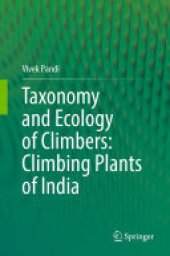 book Taxonomy and Ecology of Climbers: Climbing Plants of India