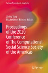 book Proceedings of the 2020 Conference of The Computational Social Science Society of the Americas