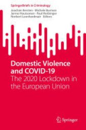 book Domestic Violence and COVID-19: The 2020 Lockdown in the European Union