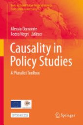 book Causality in Policy Studies: a Pluralist Toolbox