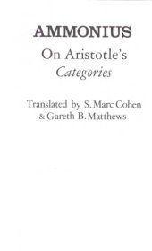 book On Aristotle's Categories 