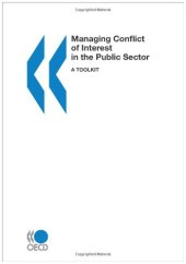 book Managing Conflict of Interest in the Public Sector: A Toolkit