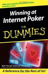 book Winning at Internet Poker For Dummies