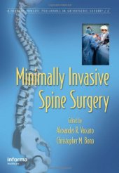 book Minimally Invasive Spine Surgery 