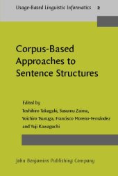 book Corpus-based Approaches To Sentence Structures 