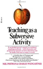 book Teaching As a Subversive Activity