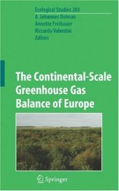 book The Continental-Scale Greenhouse Gas Balance of Europe 