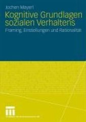 book Kognitive Grundlagen sozialen Verhaltens