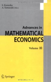 book Advances in Mathematical Economics, Vol. 10