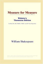 book Measure for Measure 