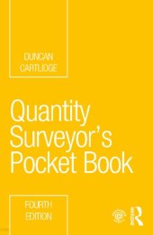 book Quantity Surveyor's Pocket Book (Routledge Pocket Books)