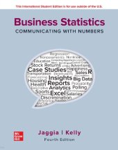 book Business Statistics: Communicating with Numbers, 4th Edition