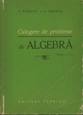 book Culegere de probleme de algebră