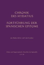 book Chronik des Hydatius. - Fortführung der spanischen Epitome