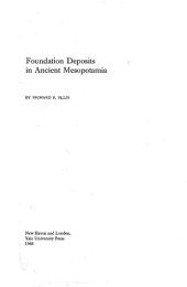 book Foundation deposits in ancient Mesopotamia