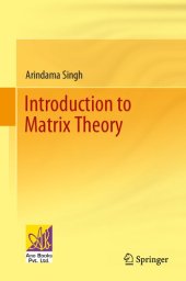 book Introduction to Matrix Theory