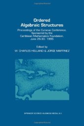 book Ordered Algebraic Structures