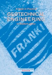 book A guide to practical geotechnical engineering in Southern Africa