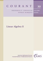 book Linear Algebra II (True eBook)