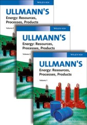 book Ullmann's Energy: Resources, Processes, Products, 3 Volumes