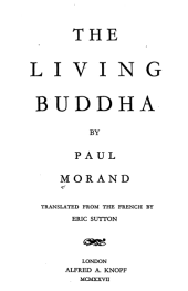 book The living Buddha