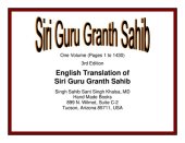 book Siri Guru Granth Sahib (SGGS)