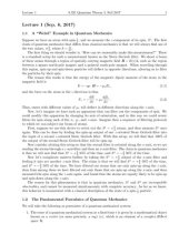 book Quantum Theory I: Lecture Notes