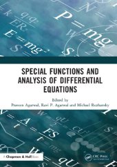 book Special Functions and Analysis of Differential Equations